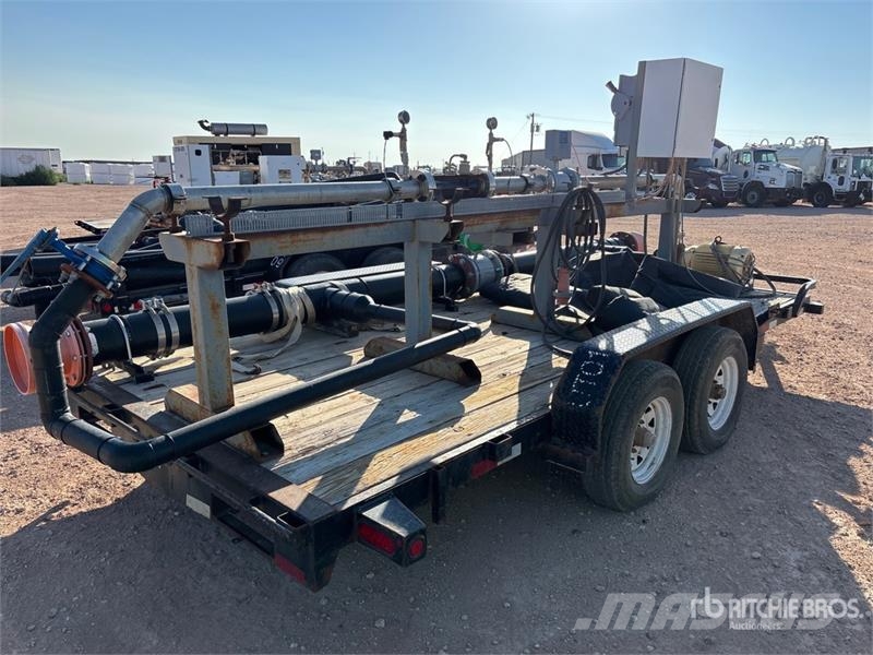 Big Tex 16 ft T/A Equipment Trailer Maschinetransporter