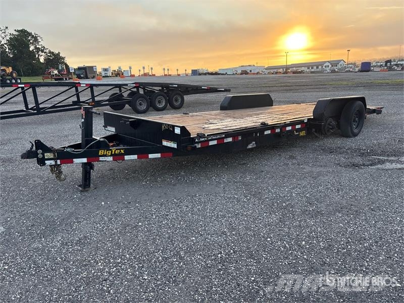 Big Tex 22 ft T/A Tilt Deck Trailer Tieflader
