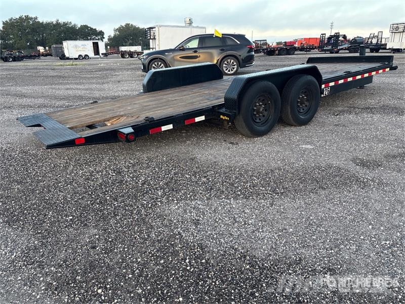 Big Tex 22 ft T/A Tilt Deck Trailer Tieflader