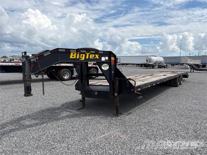 Big Tex 22GN-35BK+5MR 40 ft T/A Gooseneck Equipment Traile 車輛運輸拖車
