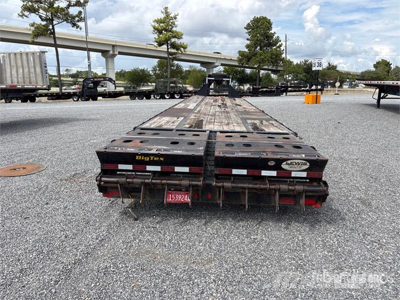 Big Tex 22GN-35BK+5MR 40 ft T/A Gooseneck Equipment Traile 車輛運輸拖車