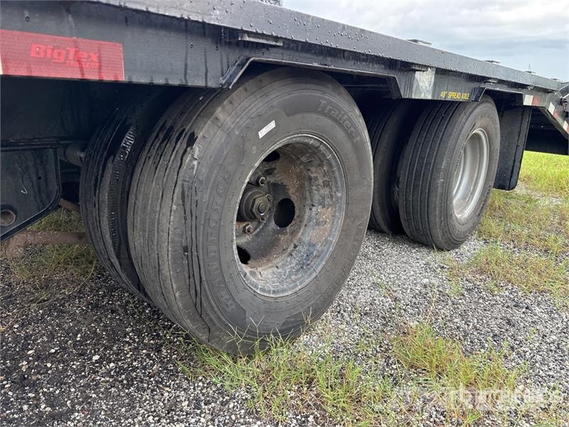 Big Tex 22GN25BK+5 T/A Gooseneck (2) Storage Ridgid RB48 E Járműszállító pótkocsik