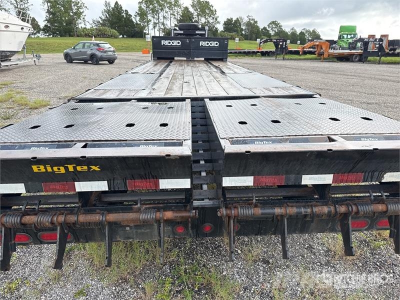 Big Tex 22GN25BK+5 T/A Gooseneck (2) Storage Ridgid RB48 E Járműszállító pótkocsik