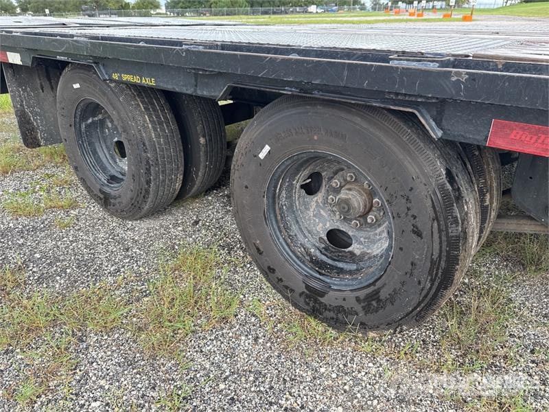 Big Tex 22GN25BK+5 T/A Gooseneck (2) Storage Ridgid RB48 E Járműszállító pótkocsik