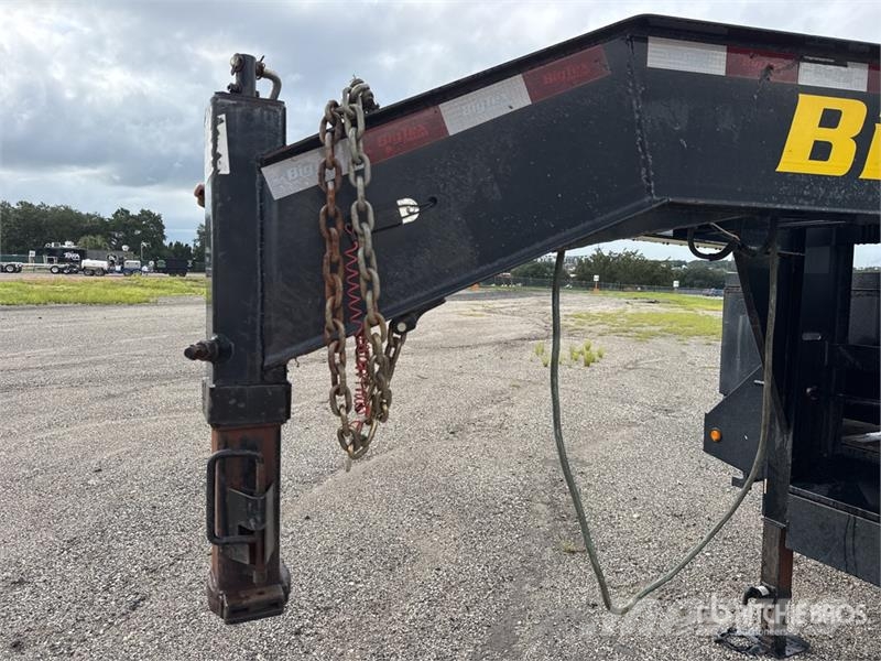 Big Tex 22GN25BK+5 T/A Gooseneck (2) Storage Ridgid RB48 E Járműszállító pótkocsik
