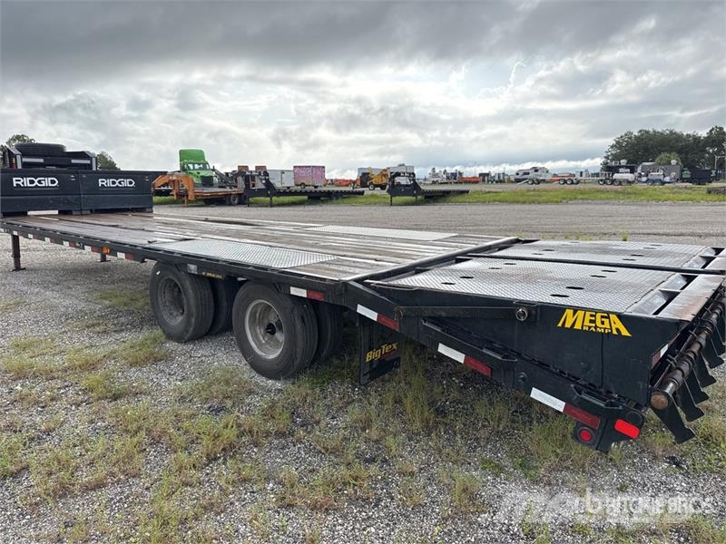 Big Tex 22GN25BK+5 T/A Gooseneck (2) Storage Ridgid RB48 E Járműszállító pótkocsik