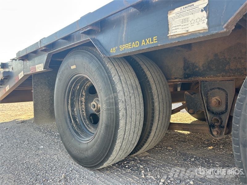 Big Tex 25GN-25BK+5MR 30 ft T/A Gooseneck Equipment Traile Anhænger til Autotransport