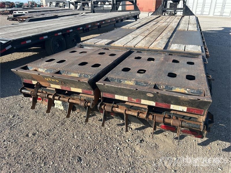 Big Tex 25GN-25BK+5MR 30 ft T/A Gooseneck Equipment Traile Anhænger til Autotransport