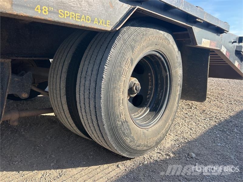 Big Tex 25GN-25BK+5MR 30 ft T/A Gooseneck Equipment Traile Anhænger til Autotransport