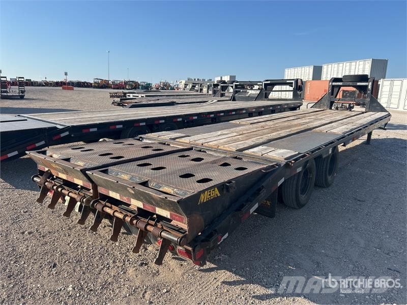 Big Tex 25GN-25BK+5MR 30 ft T/A Gooseneck Equipment Traile Anhænger til Autotransport