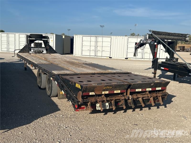Big Tex 25GN-25BK+5MR 30 ft T/A Gooseneck Equipment Traile Anhænger til Autotransport
