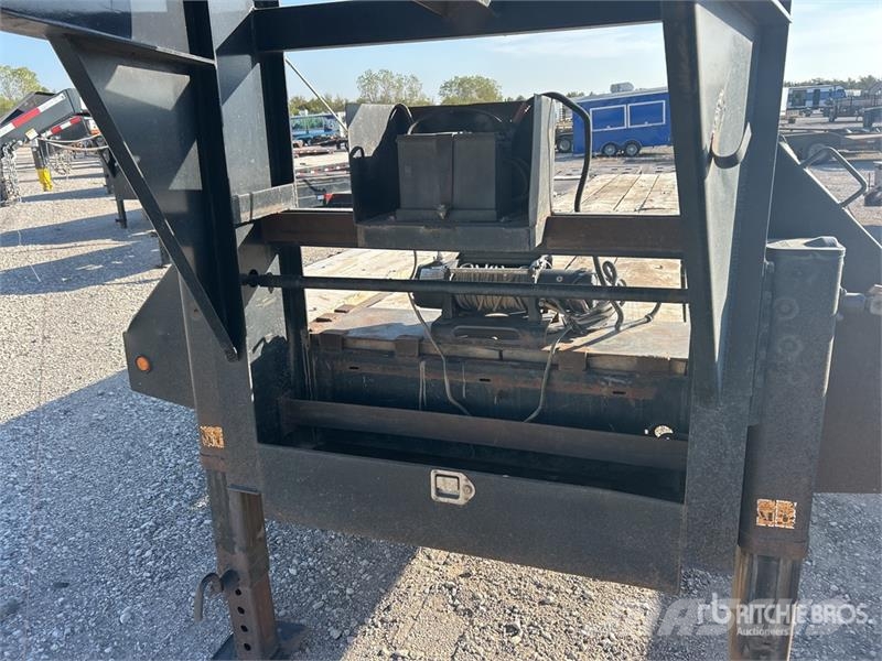 Big Tex 25GN-25BK+5MR 30 ft T/A Gooseneck Equipment Traile Anhænger til Autotransport