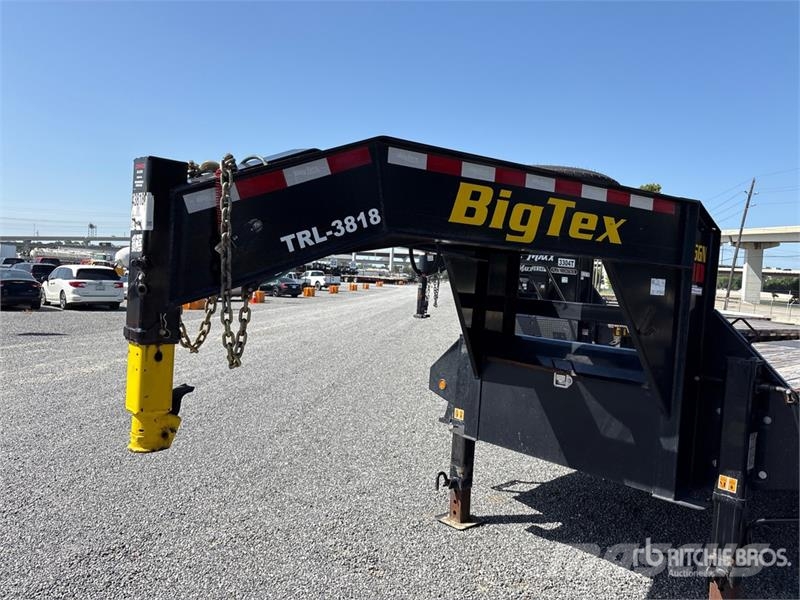 Big Tex 25GN-40D5A-MRBK 40 ft T/A Gooseneck Equipment Trai Autotransportanhänger
