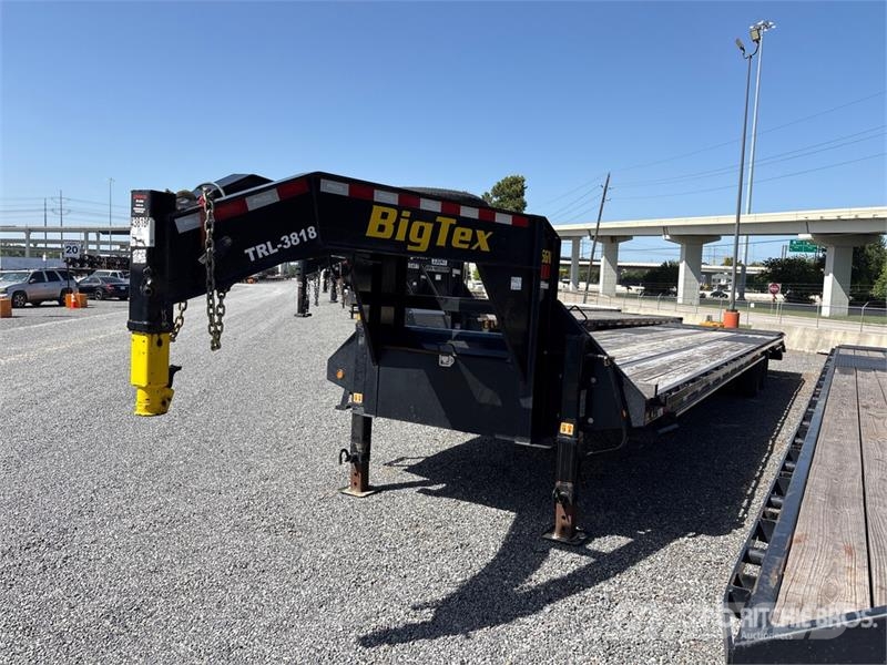 Big Tex 25GN-40D5A-MRBK 40 ft T/A Gooseneck Equipment Trai Autotransportanhänger