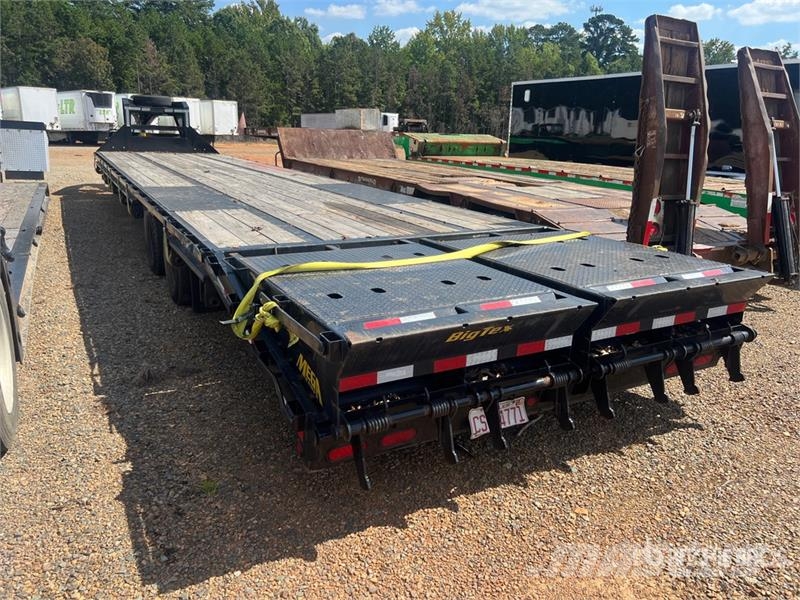 Big Tex 25GN-40D5A-MRBК 24000 lb 40 ft T/A Gooseneck Equip 차량 운반용 트레일러