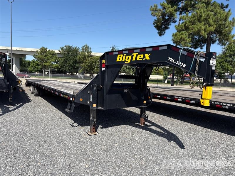 Big Tex 25GN-40D5A-MRBK 40 ft T/A Gooseneck Equipment Trai Autotransportanhänger