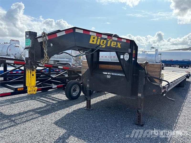 Big Tex 25GN-40D5A-MRBK 40 ft T/A Gooseneck Equipment Trai Prikolice za prevoz vozil