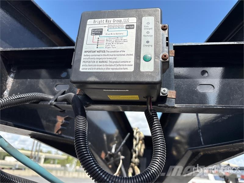 Big Tex 25GN-40D5A-MRBK 40 ft T/A Gooseneck Equipment Trai Prikolice za prevoz vozil