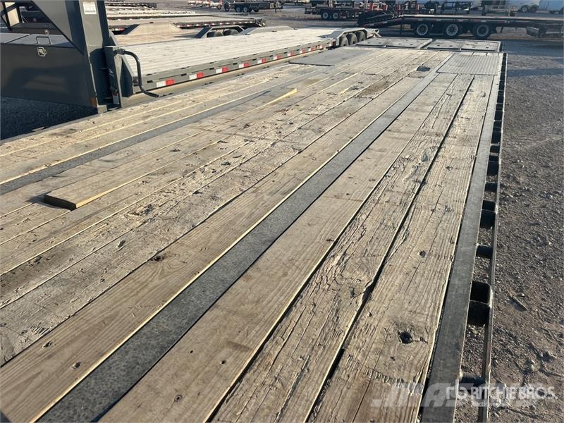 Big Tex 25GN125BK+5MR 31 ft T/A Gooseneck Equipment Traile Remolques para transporte de vehículos