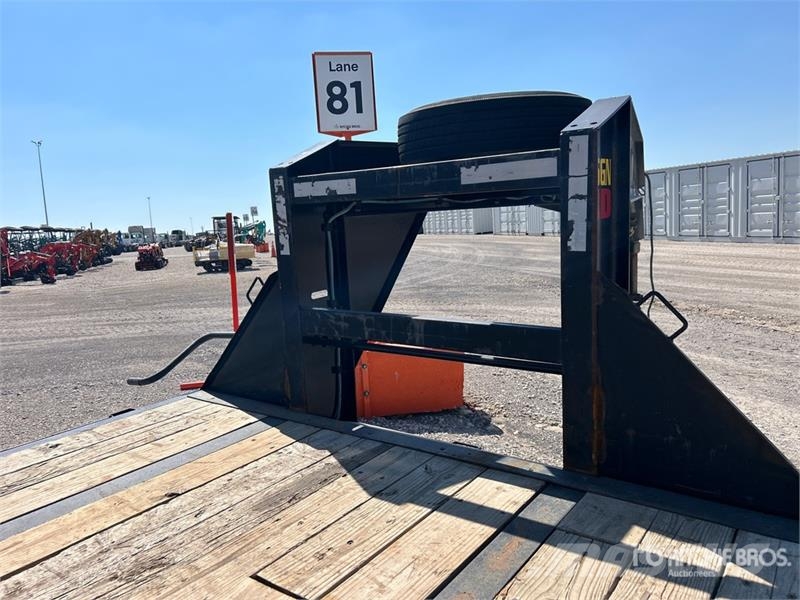 Big Tex 25GN125BK+5MR 31 ft T/A Gooseneck Equipment Traile Remolques para transporte de vehículos