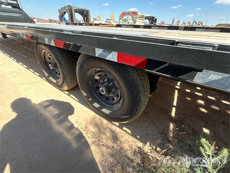 Big Tex 33G 34 ft T/A Gooseneck Flatbed Trailer Madelhaagised