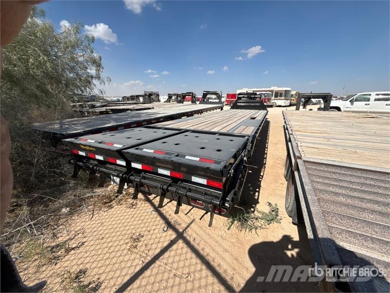 Big Tex 33G 34 ft T/A Gooseneck Flatbed Trailer Madelhaagised