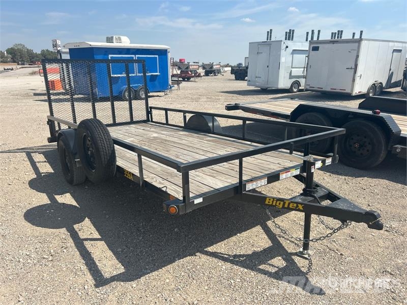 Big Tex 35SA-14BK4RG 14 ft T/A Utility Trailer Muut perävaunut