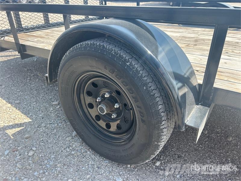 Big Tex 35SA-14BK4RG 14 ft T/A Utility Trailer Muut perävaunut