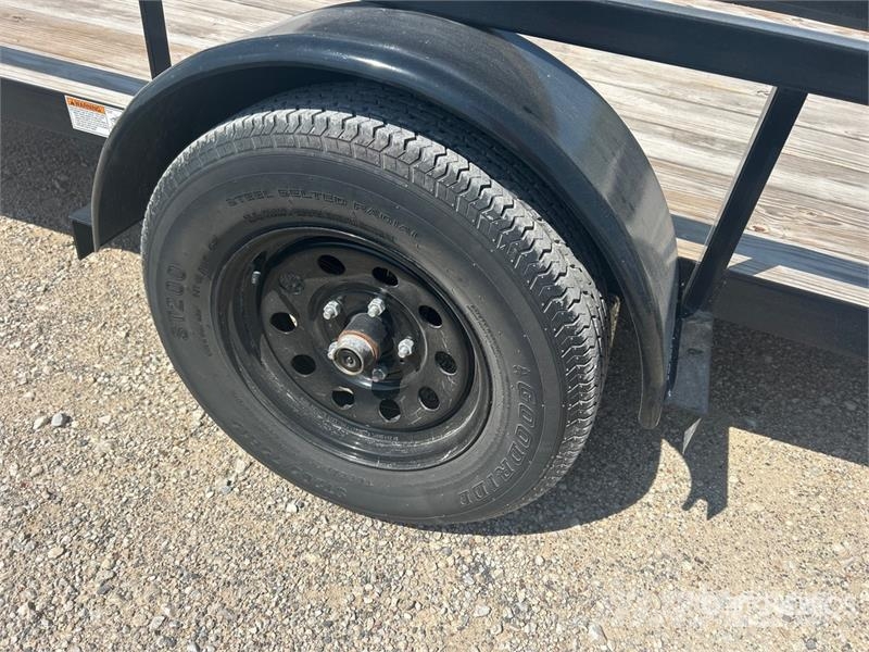 Big Tex 35SA-14BK4RG 14 ft T/A Utility Trailer Muut perävaunut