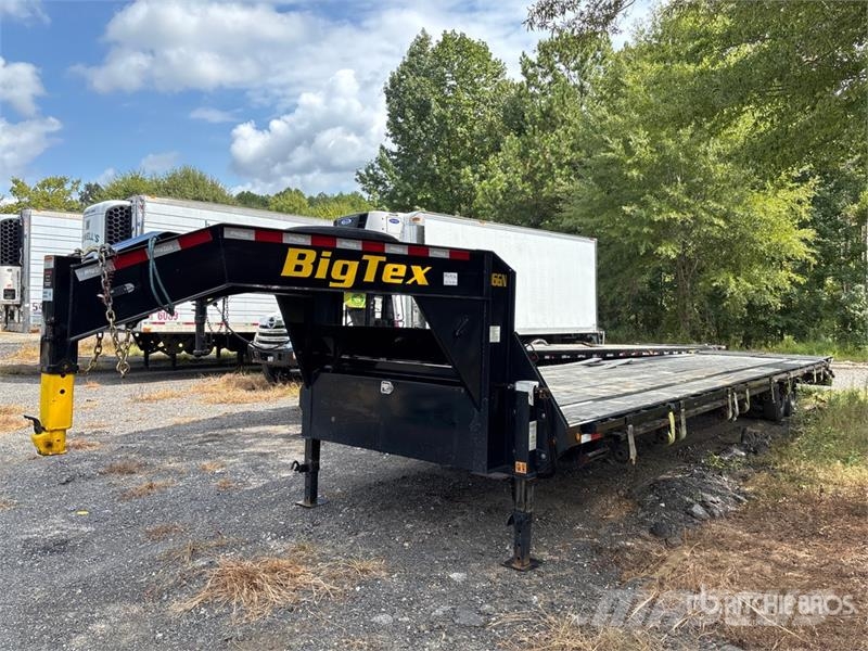 Big Tex 40 ft T/A Gooseneck Flatbed Trailer Prikolice platforme/otvoreni sanduk