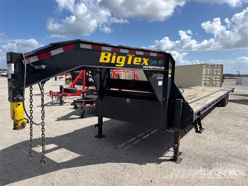Big Tex T/A Gooseneck Equipment Trailer Auto pārvadāšanas treileri