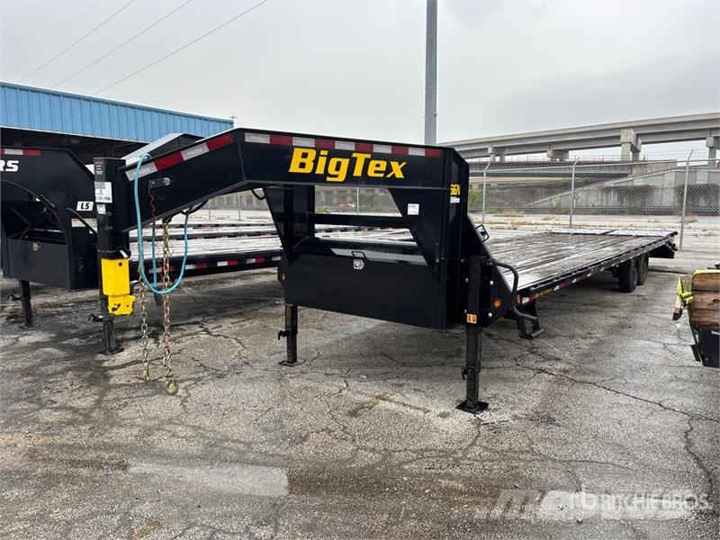 Big Tex T/A Gooseneck Equipment Trailer Reboques de transporte Auto
