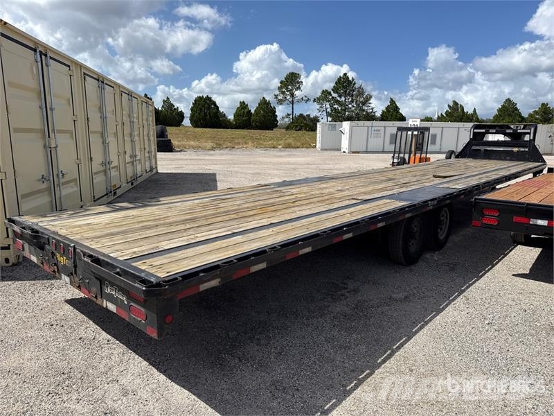 Big Tex T/A Gooseneck Equipment Trailer Auto pārvadāšanas treileri