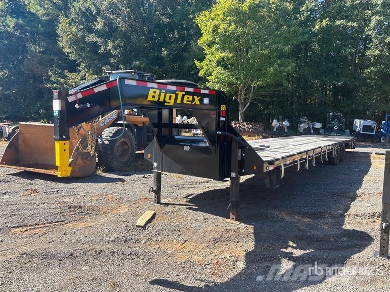 Big Tex T/A Gooseneck Equipment Trailer Araç nakil römorklari