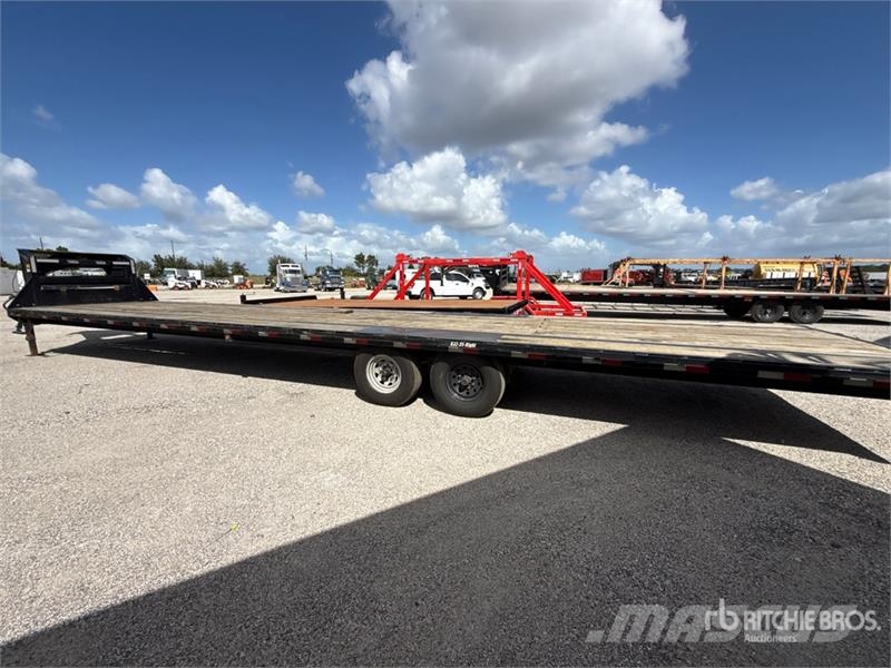 Big Tex T/A Gooseneck Equipment Trailer Auto pārvadāšanas treileri