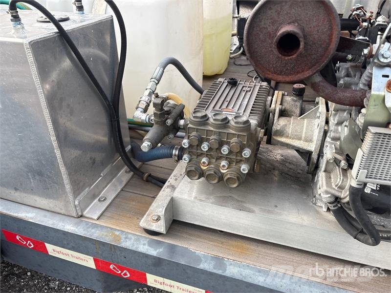 Bigfoot T/A Turntable Pressure Washer Trailer Muud haagised