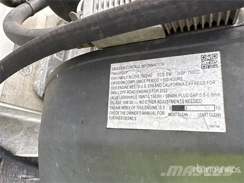 Bigfoot T/A Turntable Pressure Washer Trailer Muud haagised