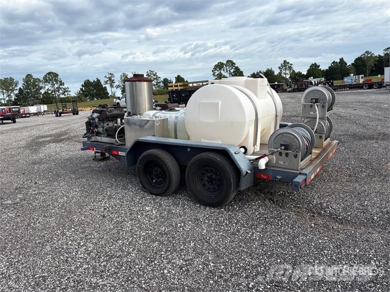 Bigfoot T/A Turntable Pressure Washer Trailer Muud haagised