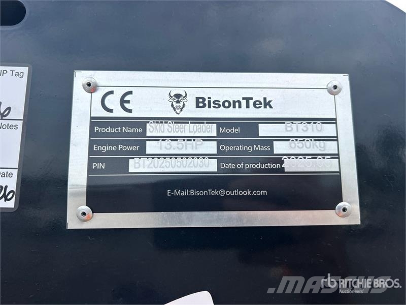 BisonTek BT310 Mini Compact Track Loader (Unused) Skid steer loaders
