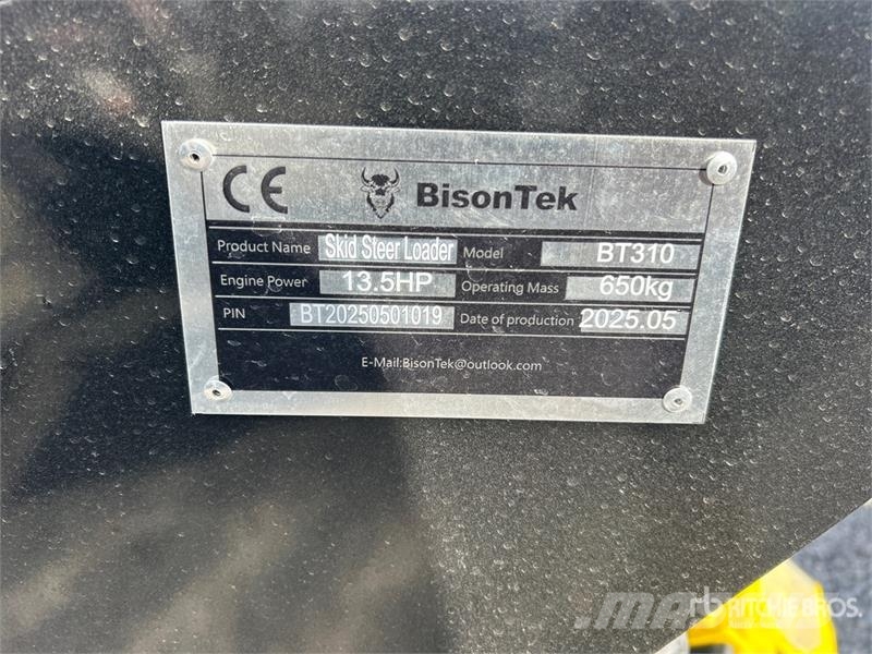  BisonTek BT310 Mini Compact Track Loader (Unused) لوادر انزلاقية التوجيه