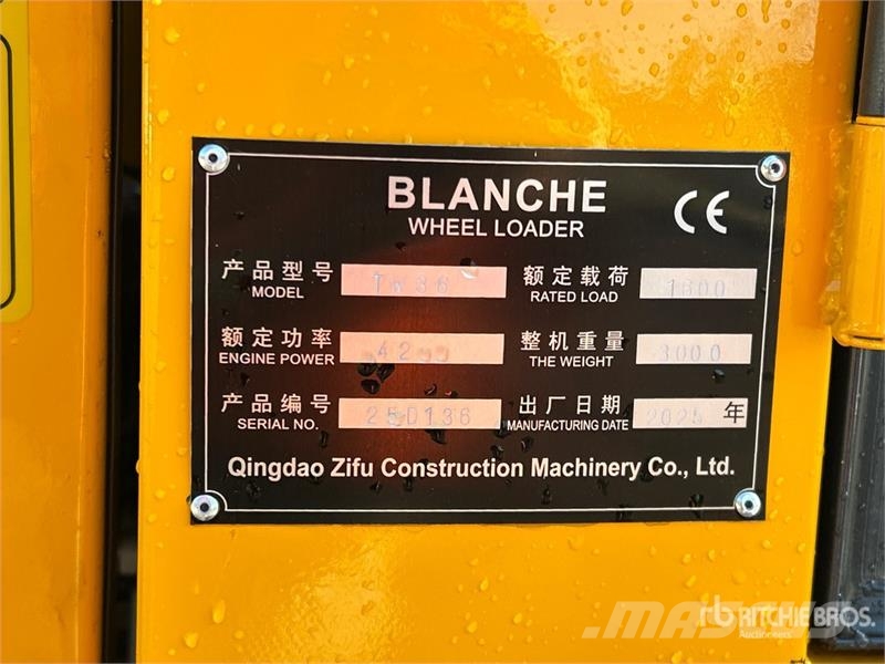 Blanche TW36 Wheel Loader (Unused) Utovarivači na kotačima