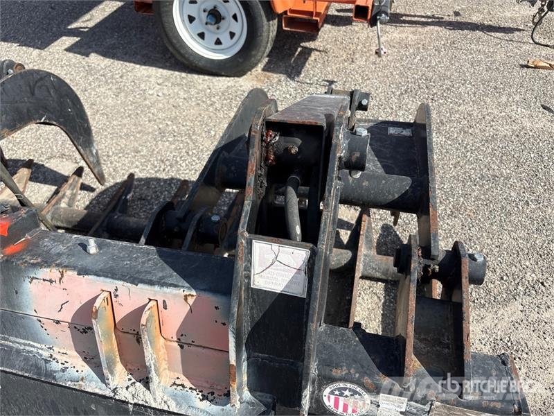 Blue Diamond 72RG 72 in Rake Skid Steer Grapple Garras