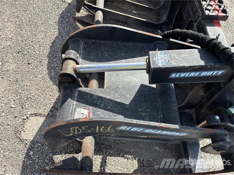 Blue Diamond 72RG 72 in Rake Skid Steer Grapple Garras