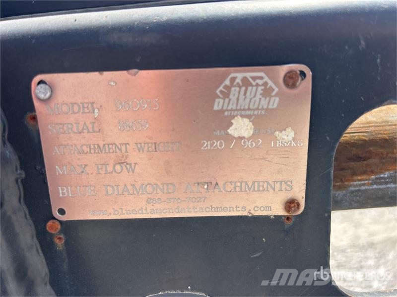 Blue Diamond 960915 30 in Cold Planer Attachment Asphalt cold milling machines