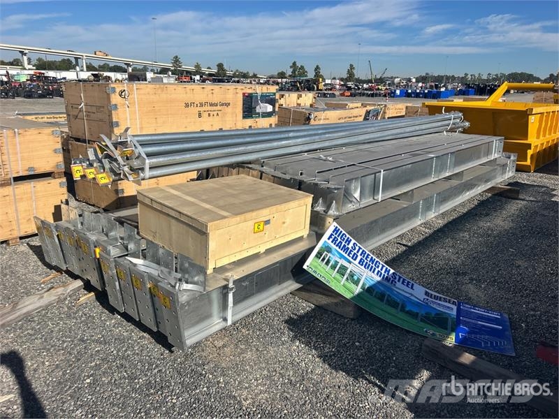  BLUESEA 50 ft x 100 ft x 18 ft Steel Frame Only St Steel frame buildings