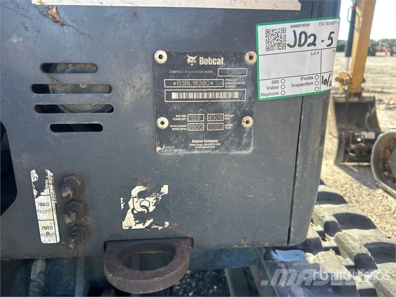 Bobcat E20 Minigrävare < 7t