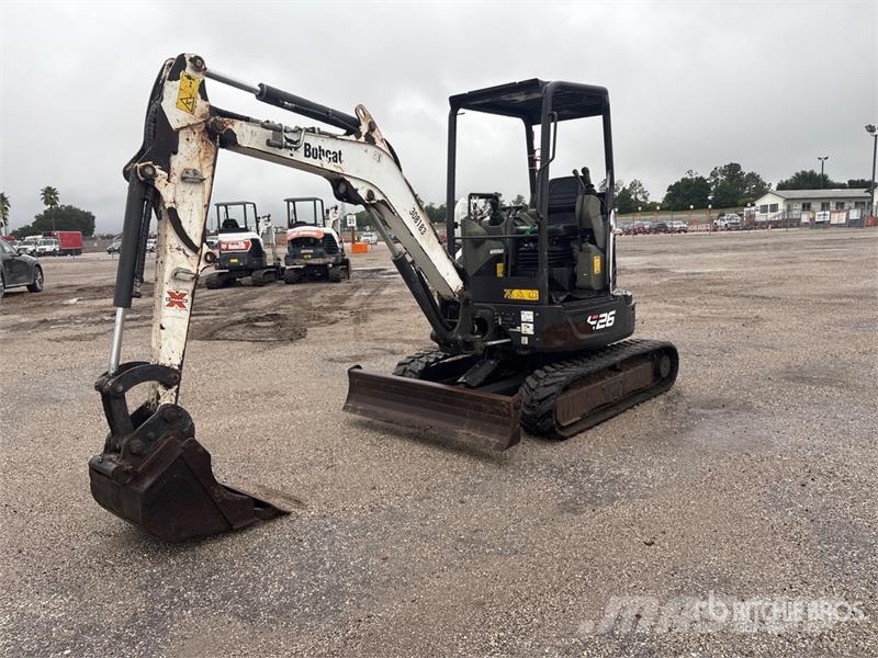 Bobcat E26 حفارات صغيرة أقل من 7 طن (حفارات صغيرة)