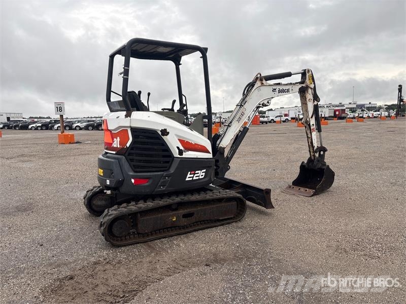 Bobcat E26 حفارات صغيرة أقل من 7 طن (حفارات صغيرة)