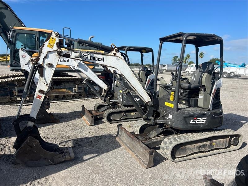 Bobcat E26 Mini excavators < 7t
