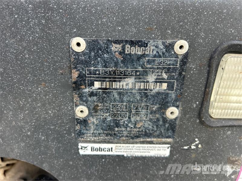 Bobcat E32 Mini excavators < 7t